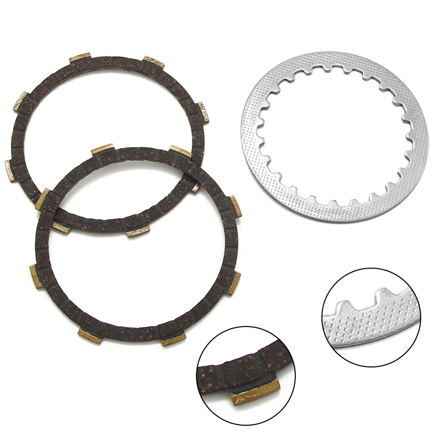 

Clutch Friction Disc Plate For Yamaha Motorcycle DT50R DT50 MX RD50 RX50 RX50K RX50L YSR50 YB50 YB-1 MR50 QA50 Pocket QB50 Vogel