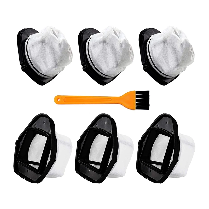 

6 шт. пыли фильтры для чашки замена для акула беспроводной ручной вакуумный пакет для хранения SV780 SV75Z SV728N SV726N запасная часть XF769