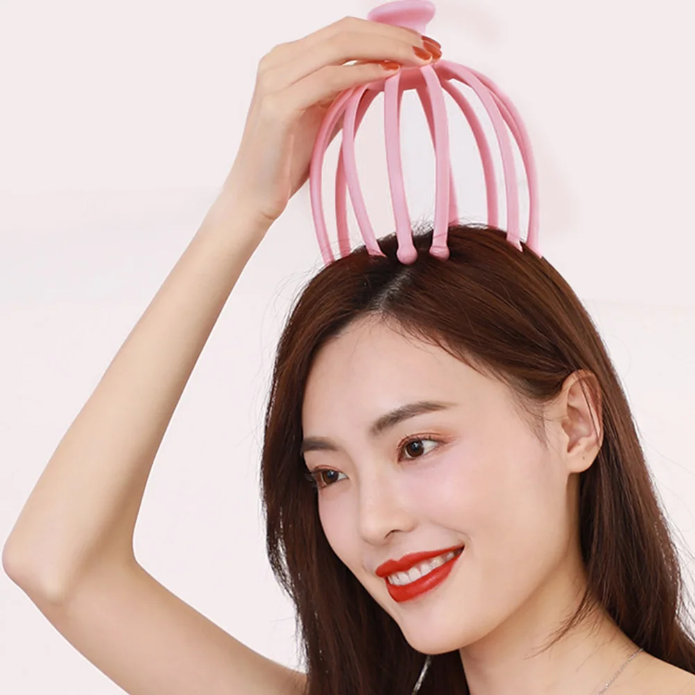 

Head Massager Octopus Claw Massager Tool Head Scalp Neck Equipment Stress Release Relax Massage Tens Pain Relief Head Care