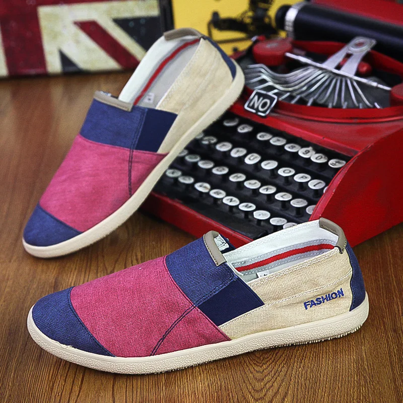 

Canvas Shoes Men Cheap Espadrilles Comfortable Fisherman Shoes Flat Shoes Lightweight Mix Color Casual Shoes Walking Shoes