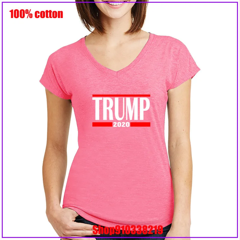 Футболка с изображением Трампа 2020 Keep America Great опять женская футболка