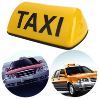 taxi sign cab roof top topper car magnetic sign lamp 12v led light waterproof