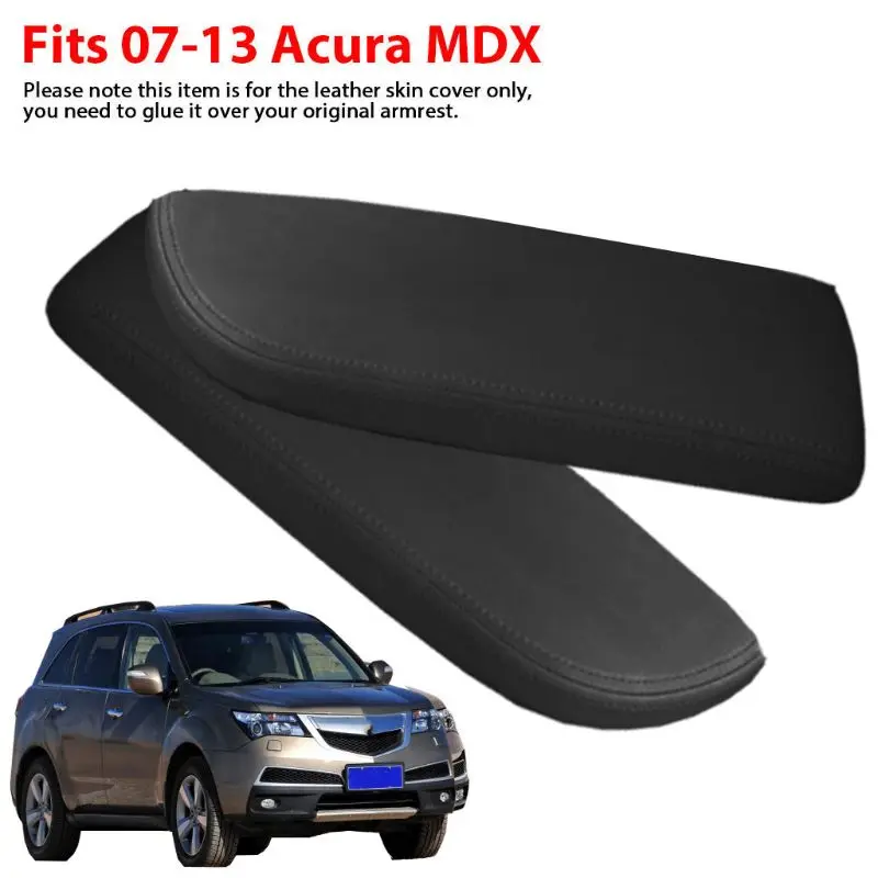 

Fits for Acura MDX 07-13 Leather Armrest Center Console Cover Black/ beige/gray Y4UA