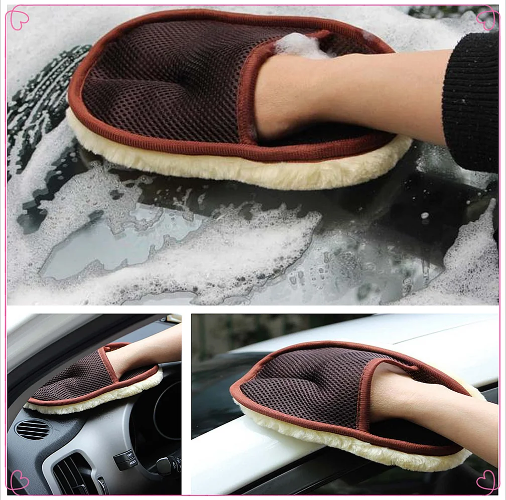 Перчатки для мойки автомобилей тряпочка полотенца Toyota Tacoma Tercel Tiara Van Venza Yaris Hiace Prius