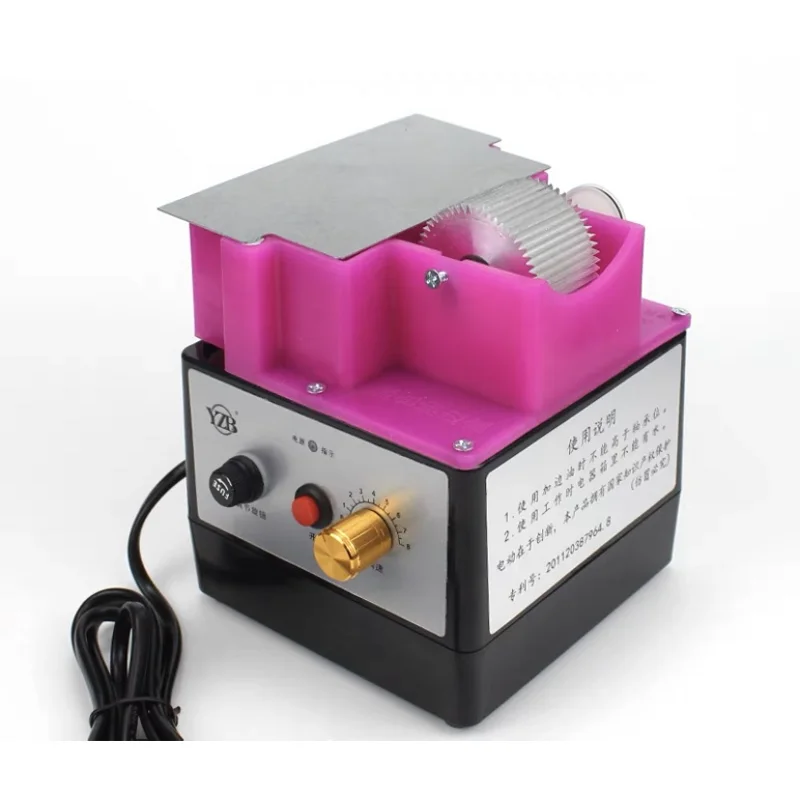 

Electric Oil Side Box Side Dyer Non-Stick Oil Adjustable Speed Dyeing Deep Tooth/Pineapple Pattern Tooth Optional 220V