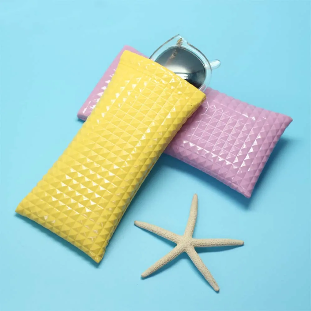 Флисовая сумка для солнцезащитных очков Многоцветный Защитный Мягкий Чехол