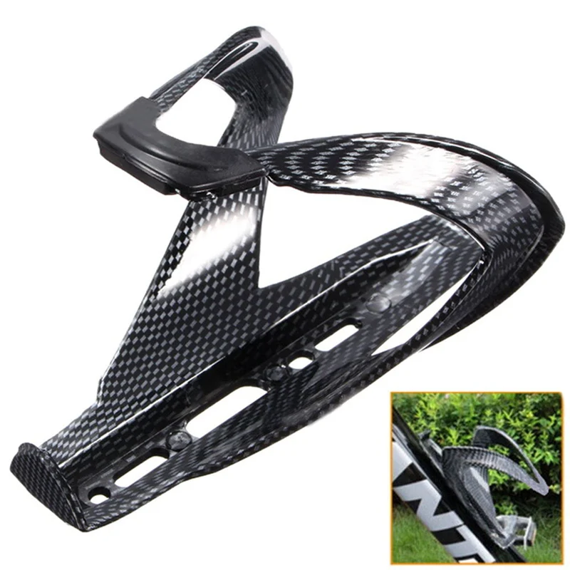 

2021 New Full Carbon Fiber Bicycle Water Bottle Cage MTB Road Bike Matte/Light Bottle Holder Ultra Light Cycling Equipment