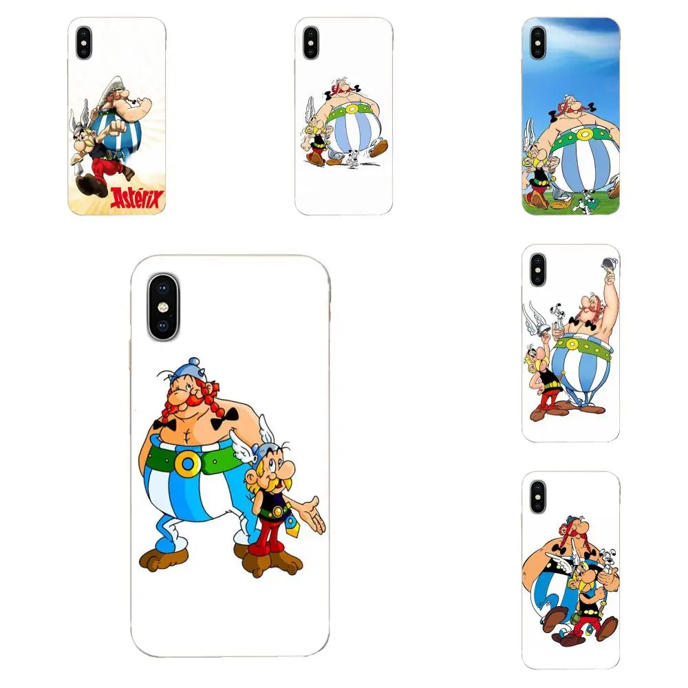 Мягкий крутой лучший чехол для Samsung Galaxy Note 5 8 9 S3 S4 S5 S6 S7 S8 S9 S10 5G mini Edge Plus Lite Asterix And Obelix