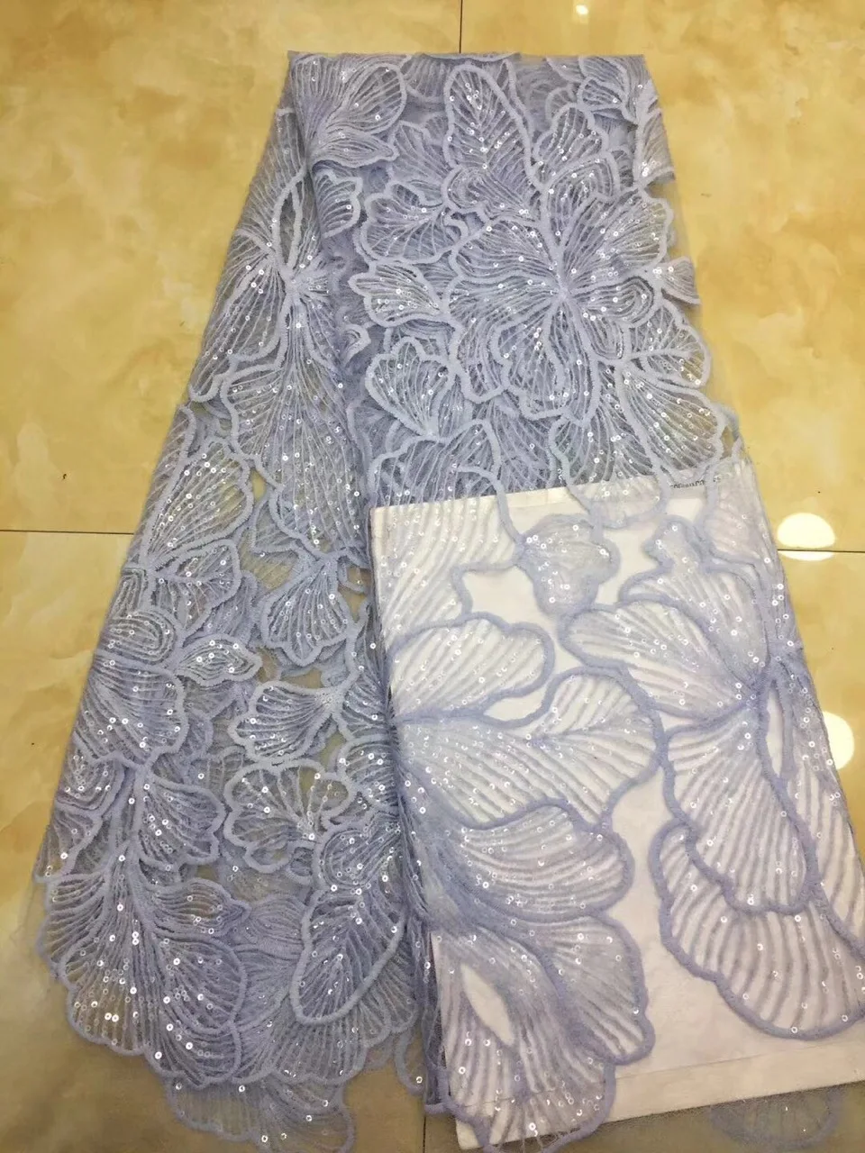 

Seuqins Lace Fabric 130cm Width Dress Lace Fabric Bridal Lace Fabric Sequins Lace Fabric Sell By 1 Yard