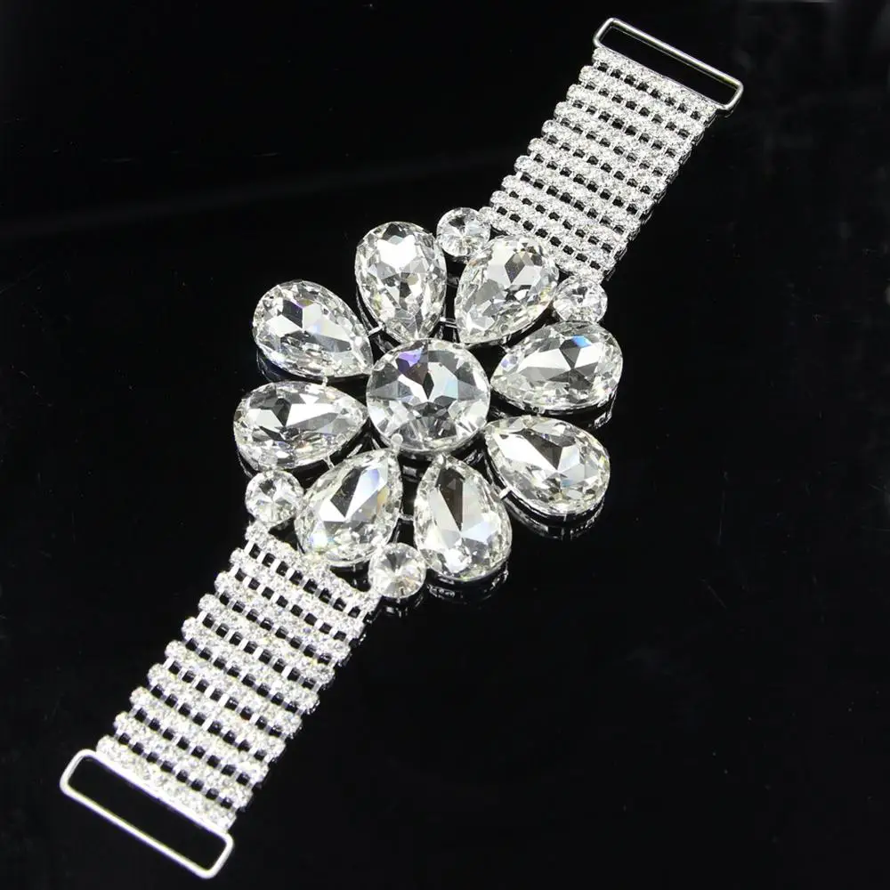 20 шт стразы аппликация серебро розовое золото Кристалл соединительный элемент