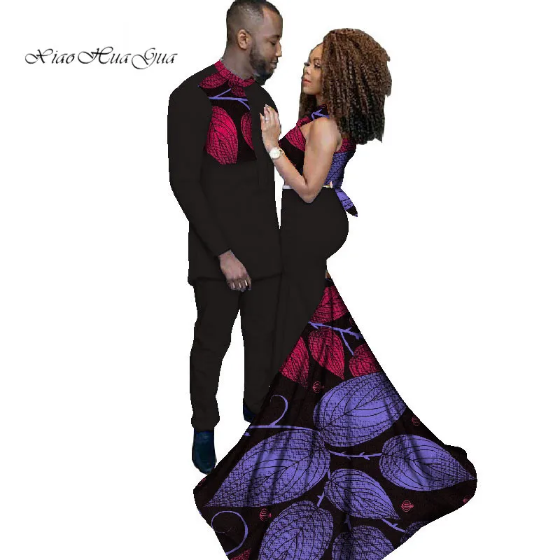 Африканские платья для пар африканские женщин и мужчин danshiki африканская одежда