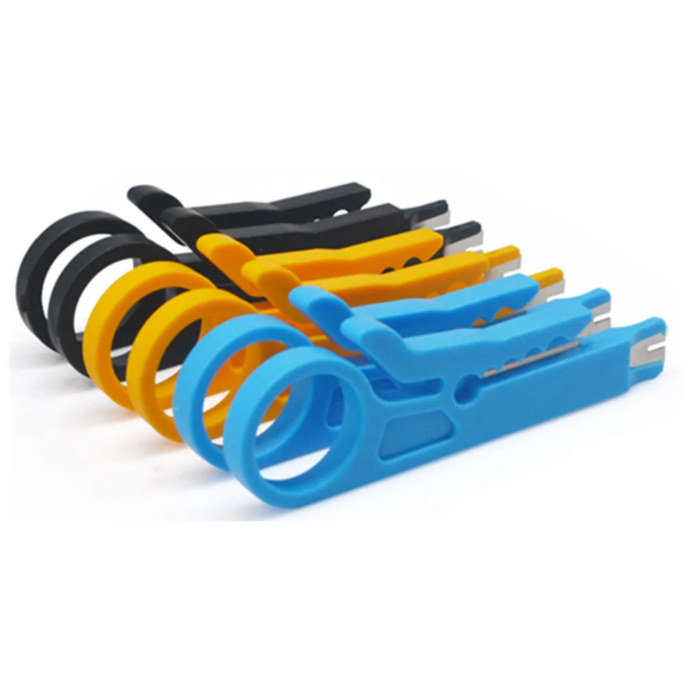 Мини нож для сетевого кабеля инструмент Rj45 плоскогубцы обрезки и зачистки