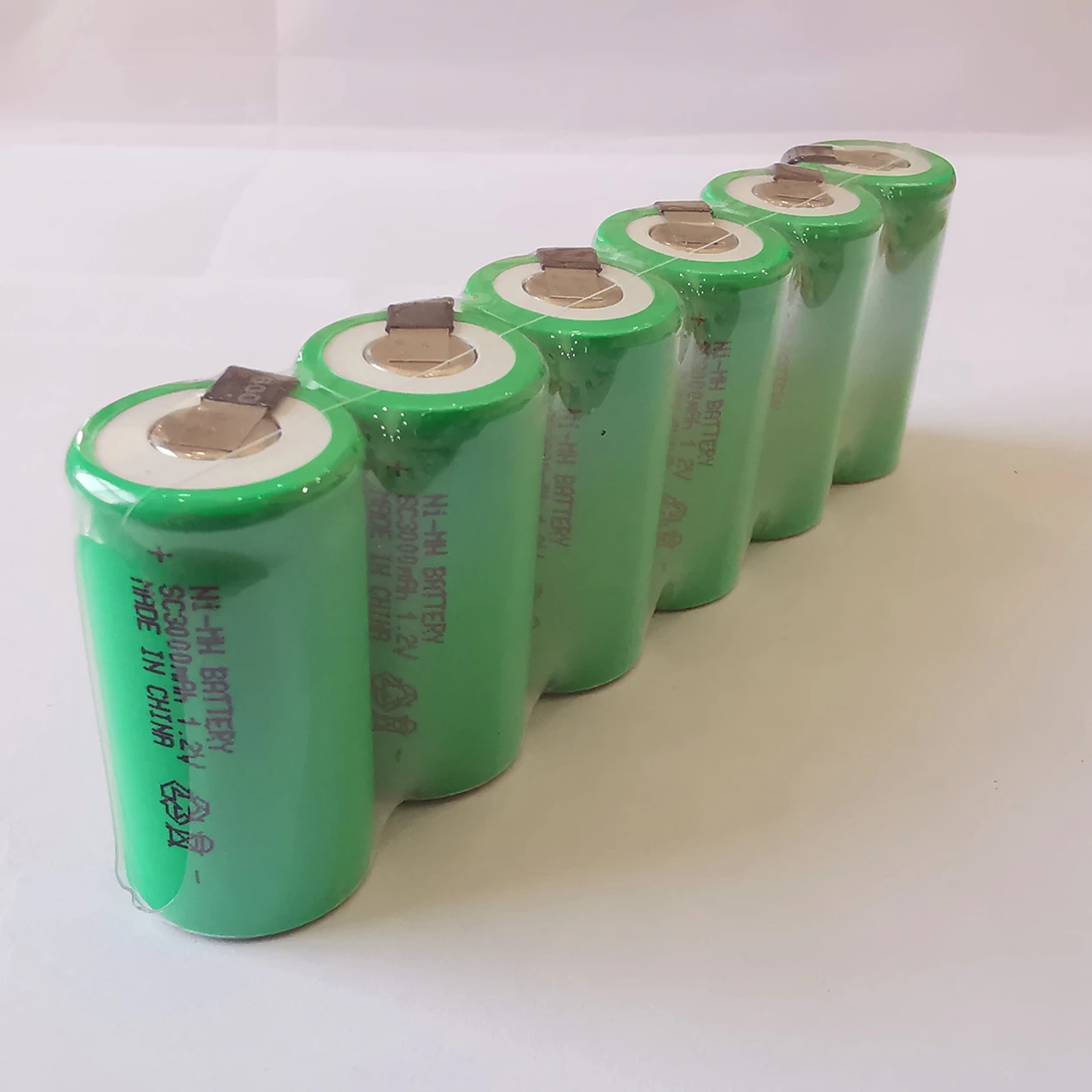 15 шт. NIMH cell SC 1 2 V 3000mah sub c перезаряжаемые электроинструменты Батарея разрядка