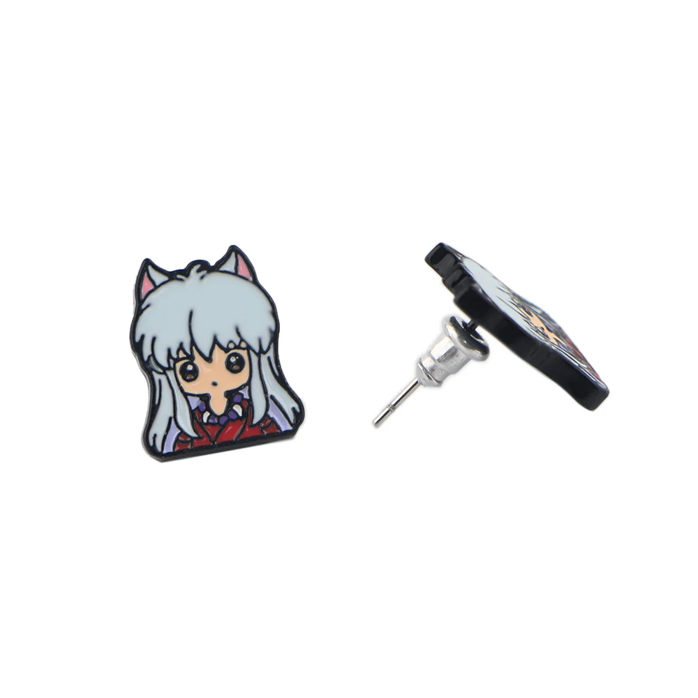 

HJ356 Classic Anime Cute Stud Earrings For Womans Enamel Earrings Party Fashion Jewelry Gifts for kids Friends