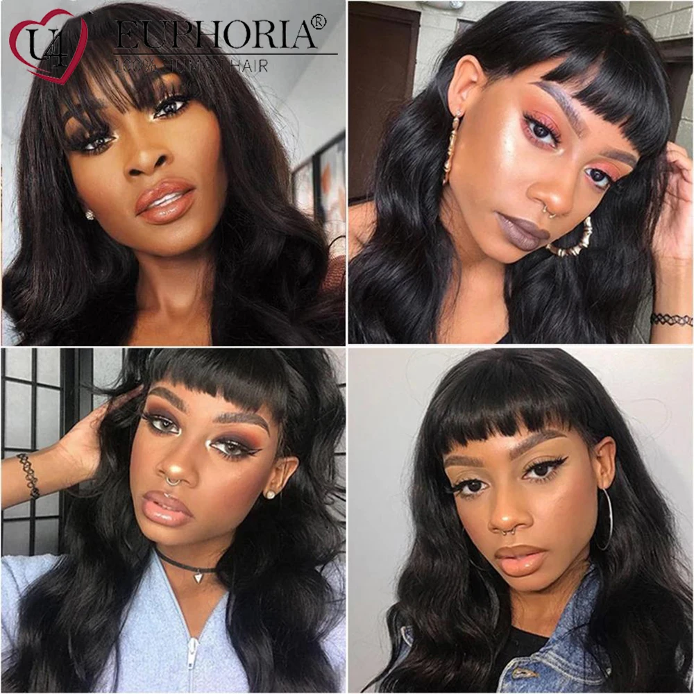 Натуральный цвет волнистые волосы без шнурка парик бразильские Remy полностью