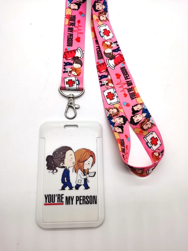 Retail 1 set Doctor nurse Key Chains Neck Strap Keys Camera ID Card Lanyard NL6 | Украшения и аксессуары