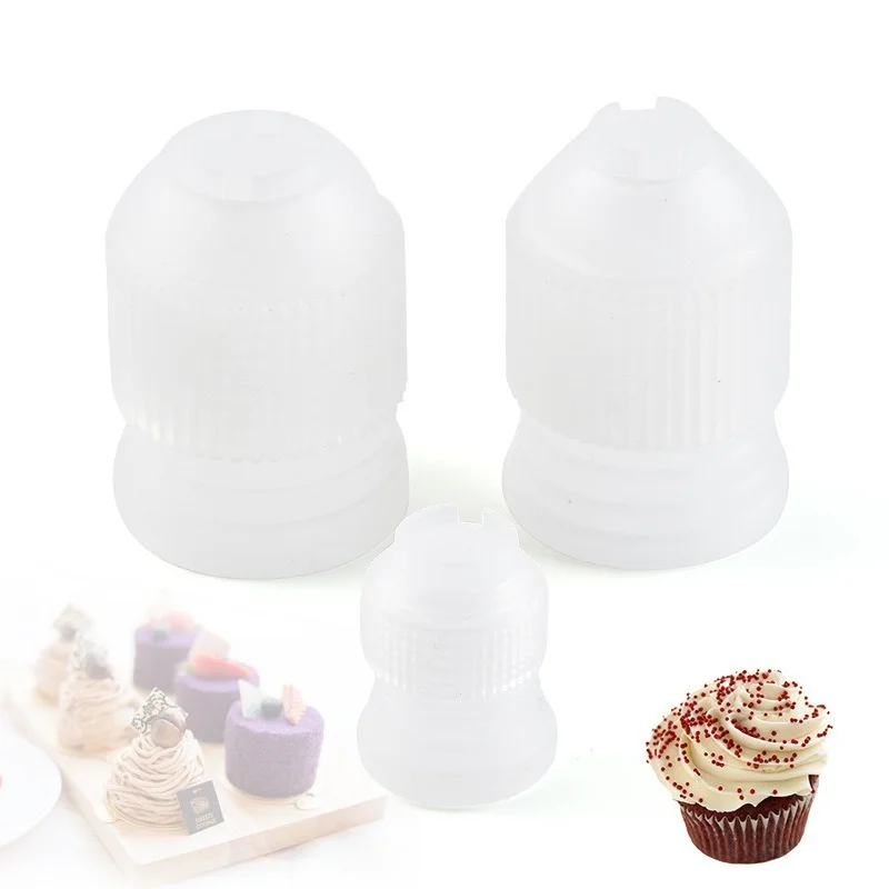 

Kitchen Supplies Cooking Pastry Dessert Decorators Baking Tools Piping Bag Cake Decorating Tool Personality Thicken Adapter Set