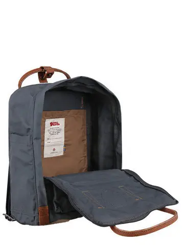 Рюкзак Fjallraven Kanken No. 2 Laptop 15&quot серый 28х16х40 см 18 л|Рюкзаки| |