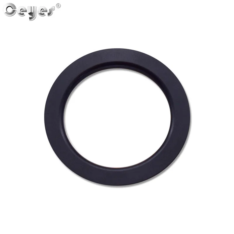 Black ring cover Ceyes автомобильные наклейки для Honda Civic Fit Авто Кнопка запуска и остановки двигателя кольца покрытие для интерьера стайлинга автомобиля - Цвет: Black ring cover