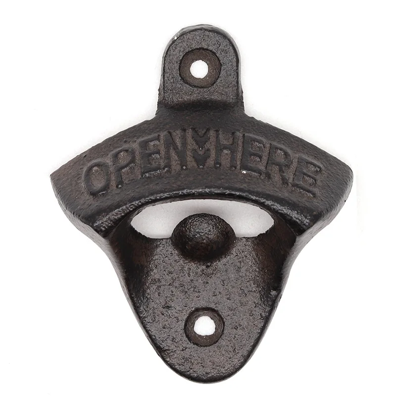 1 шт. винтажный антикварный Железный настенный бар пивная стеклянная бутылка открывалка для бутылок