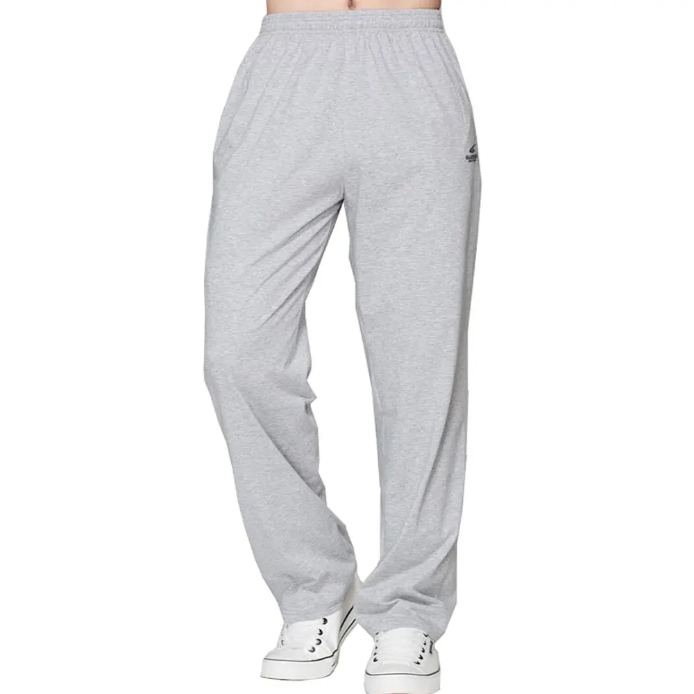 

Mens Men's Pocketed Open-Bottom Sweatpants Men Joggers Pants