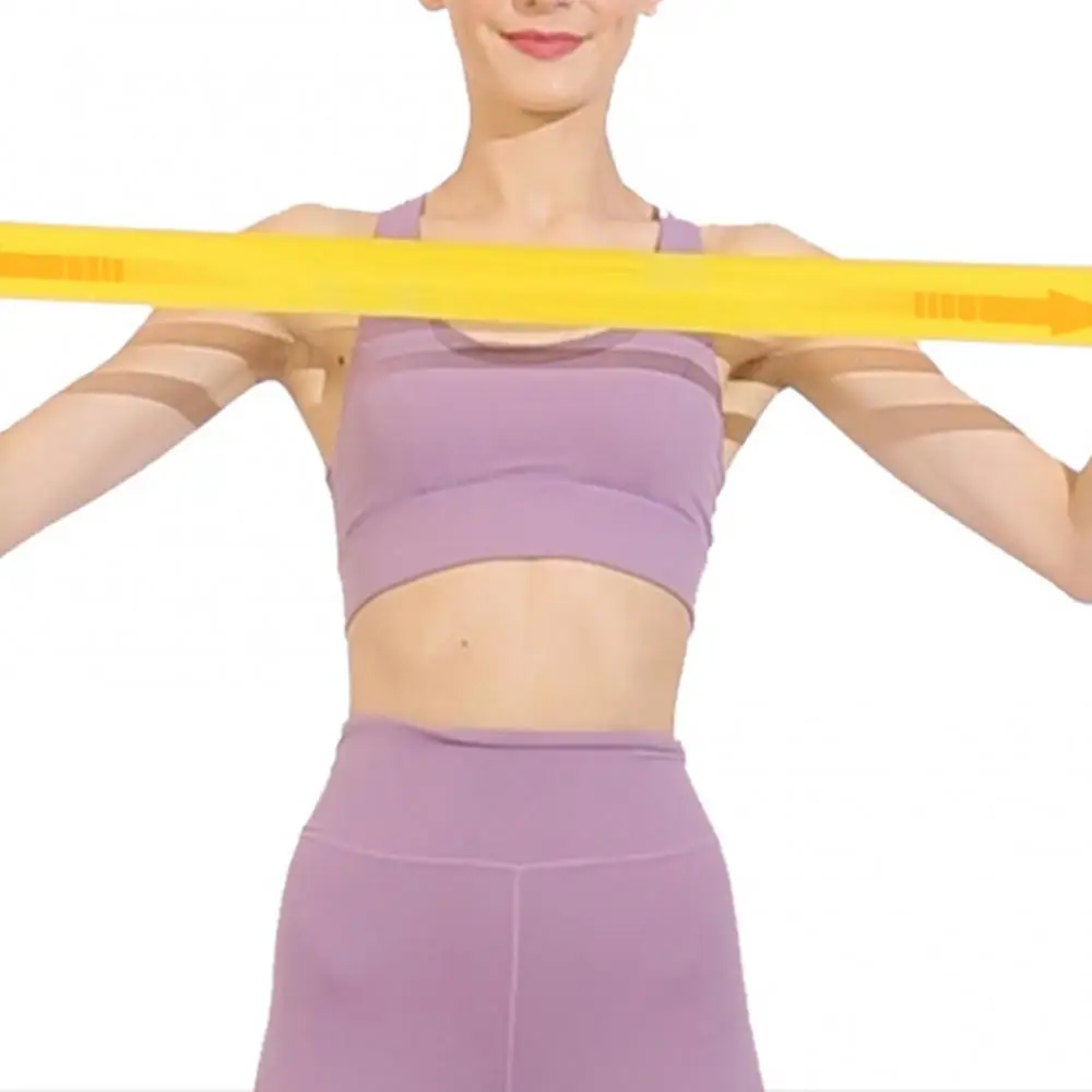 5Pcs Useful Inner Thigh Exerciser Elastic Resistance Easy to Use Loop Exercise Workout Fitness Yoga Band Training Belt for - купить по