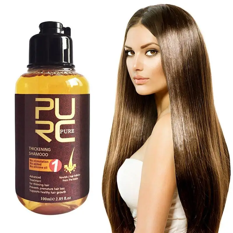 

PURC Shampoo Hair Prevention Hair Loss Promote Growth Shampoo Nourish Hair Care Herbal Ginger Shampoo Hair Care Care