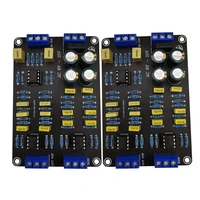 2pcs 2 way active crossover filter treble bass audio speaker frequency divider with ne5532 pre chip for modified audio