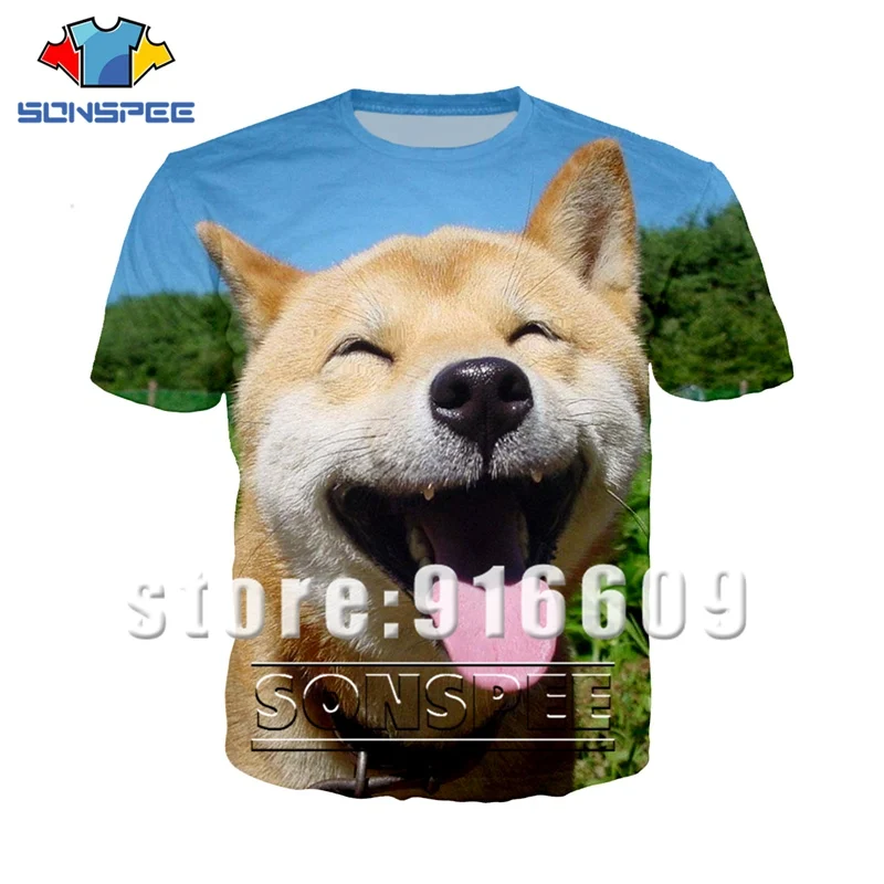 Футболка Мужская/женская с 3D принтом в виде животных уличная одежда стиле рок