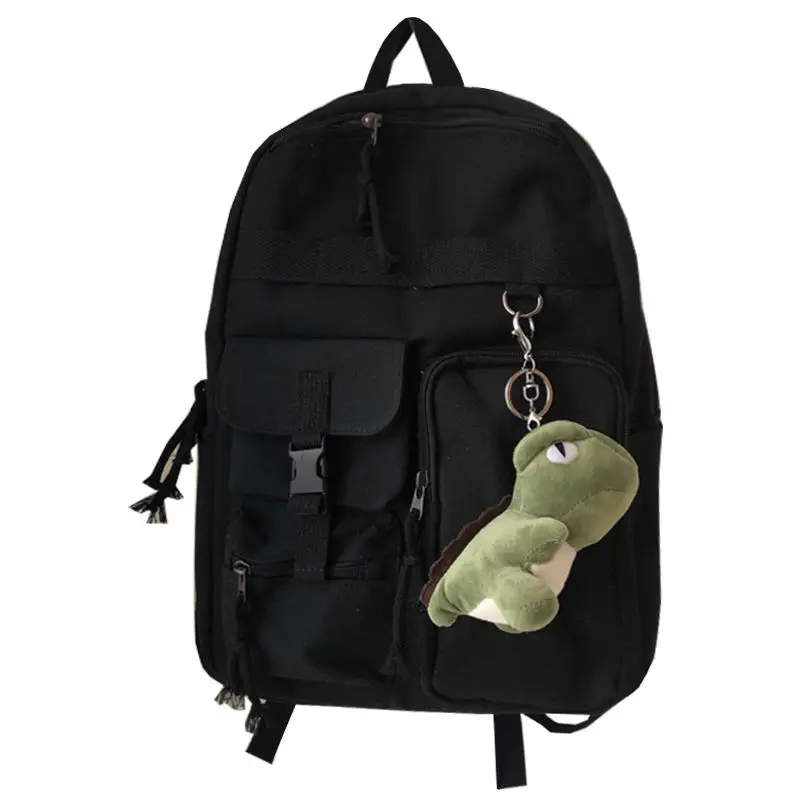 

Trendy Waterproof Backpack Men Women Large Capacity School Bags for Teenage Girls Korean Cute Women's Travel Backpack Ins Ladies