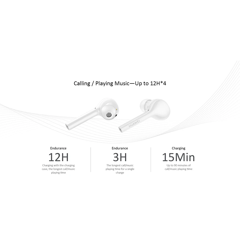 HUAWEI FreeBuds Lite/Enjoy беспроводные наушники стерео наушники водонепроницаемые IP54 наушники голосовое Сенсорное управление Bluetooth наушники