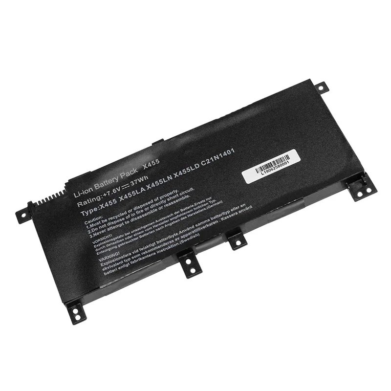 Apexway 7 6 V C21N1401 Аккумулятор для ноутбука ASUS X455 X455L X455LA A455L A455LD A455LN F455L K455L X454W Y483LD W419L