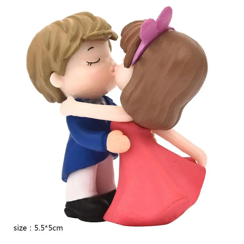 couple 10 2 шт./компл. Новое поступление Луна пара ПВХ романтический фигурки ремесло декоративные украшения для бонсай для дома Украшение стола - Цвет: couple 10
