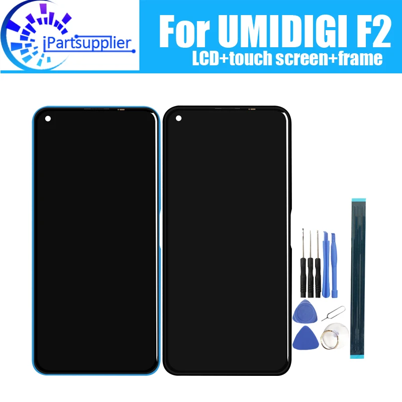 UMIDIGI F2 ЖК дисплей + дигитайзер с сенсорным экраном рамка в сборе 100% Оригинальный