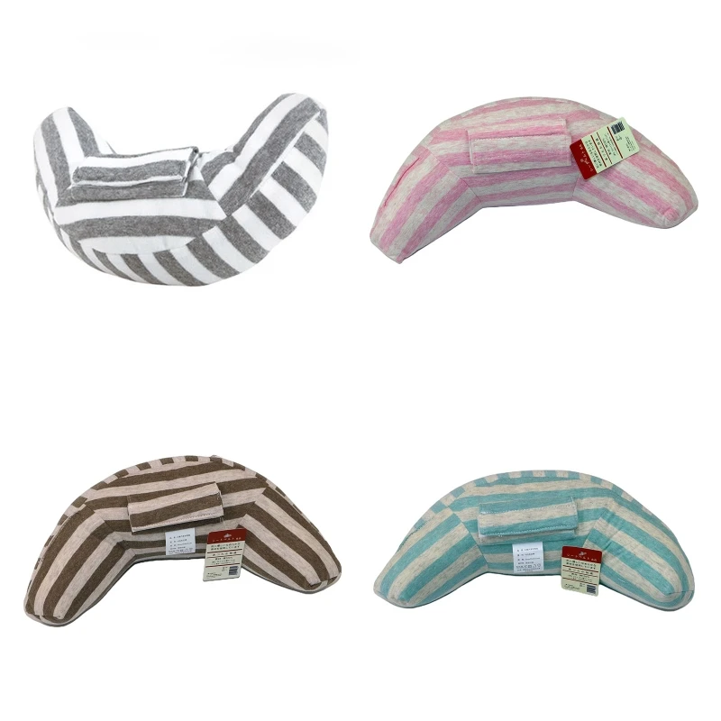 Almohada para cintur&oacute;n de seguridad de coche para ni&ntilde;os, coj&iacute;n Protector con correa para el asiento, reposacabezas suave para beb&eacute;, soporte para cuello, hombros y cabeza-4