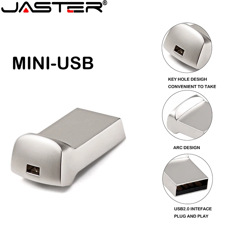 Usb-флеш-накопитель JASTER в металлическом корпусе 16-64 Гб | Компьютеры и офис
