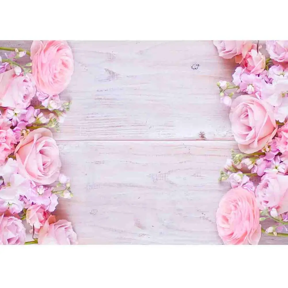 

SHENGYONGBAO Vinyl Custom Photography Backdrops Prop Baby Wood Planks Theme Photo Studio Background YN-1007589