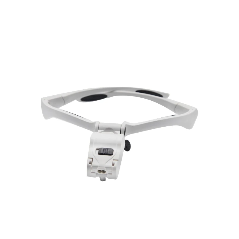 2 светодиодный Лупы для чтения с 5 сменными объективами ремонта ювелирных