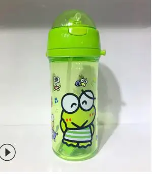 Горячая печатных hello kitty моя бутылка веревка мультфильм Спортивная для питья вода бутылка для детей подарок кормления - Цвет: Розовый