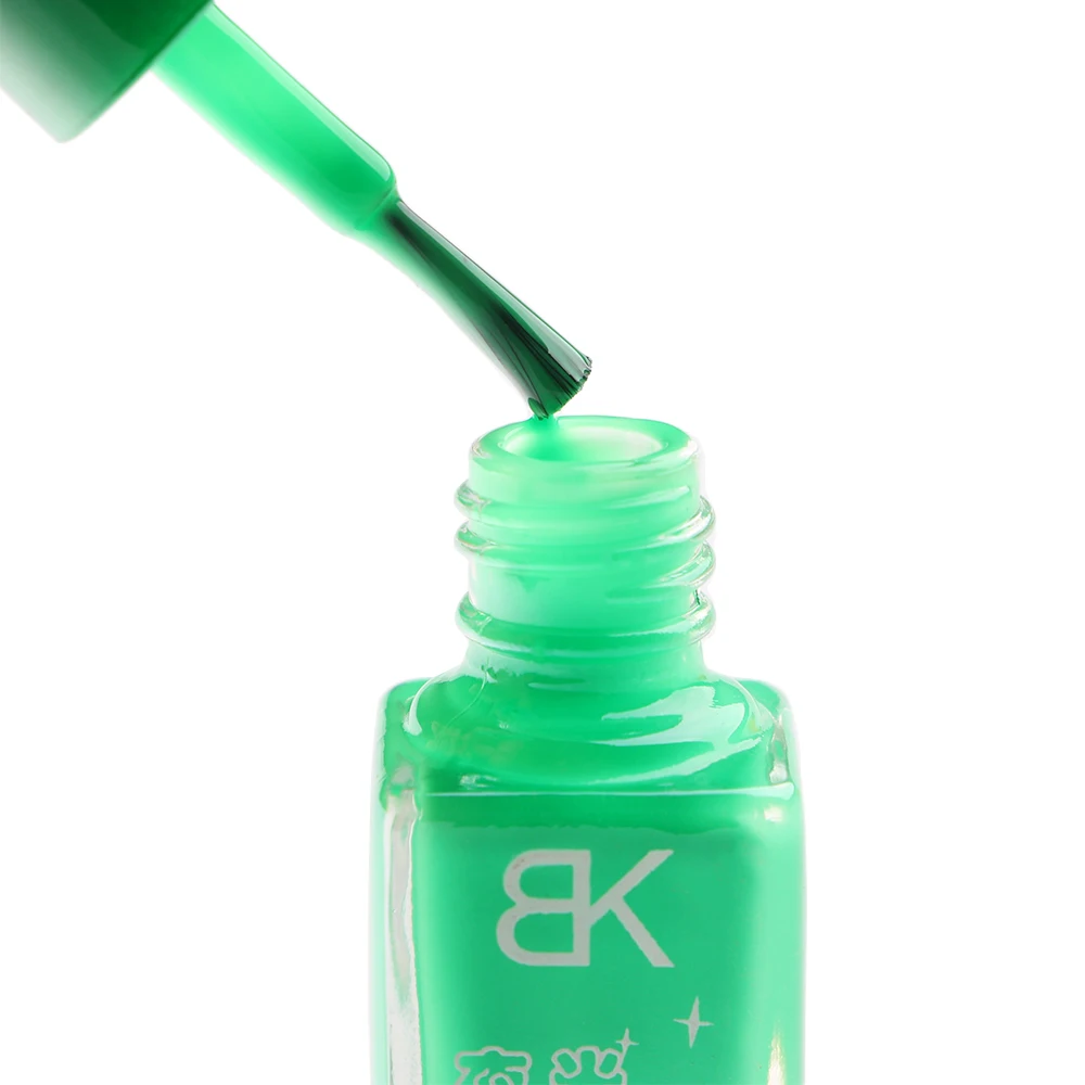 Светящийся Гель лак для ногтей флуоресцентный светящийся в темноте Светодиодный