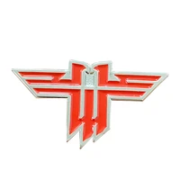 wolfenstein return to castle new order new colossus fps shooter reich slayer video game zombie army fans enamel pin badge brooch