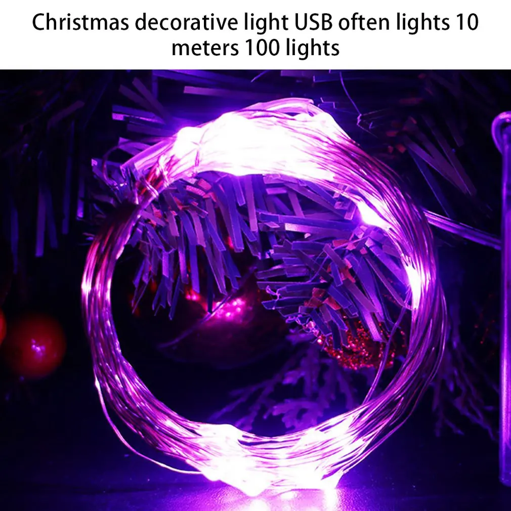 Светодиодный праздничный светильник Usb с пультом дистанционного управления