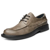 men dress shoes british genuine leather mens leisure shoes spring autumn designer shoes men men casual shoes fashion cowhide