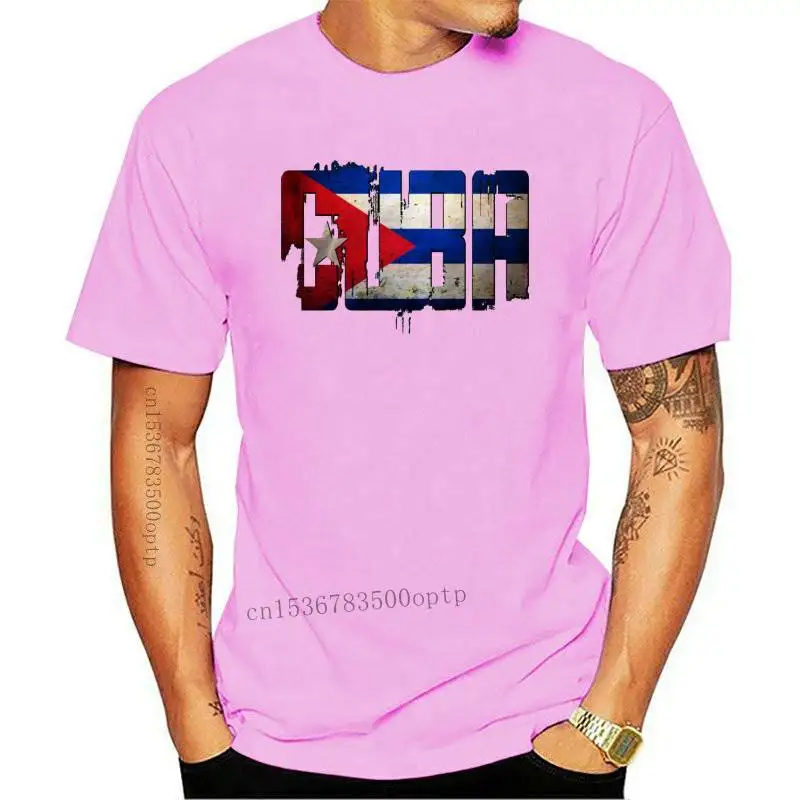 

Cuba Flag - White T Shirt Top Tee Design - Mens Womens Kids & Baby Sizes 2021 Men T Shirt Fashion Cool Summer Streetwear