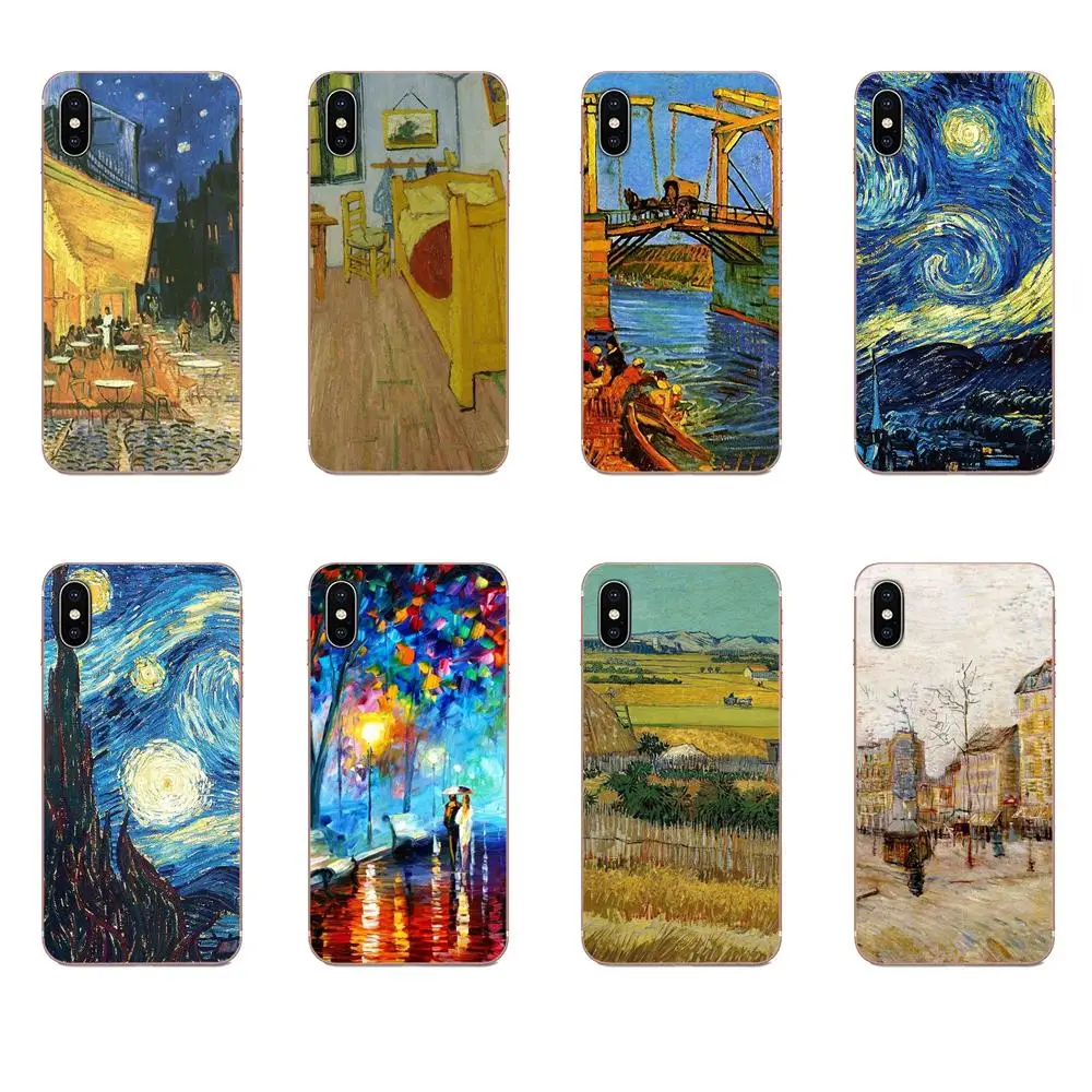 Чехол из ТПУ для мобильного телефона чехлы Винсента Ван Гога Картины Galaxy J1 J2 J3 J330