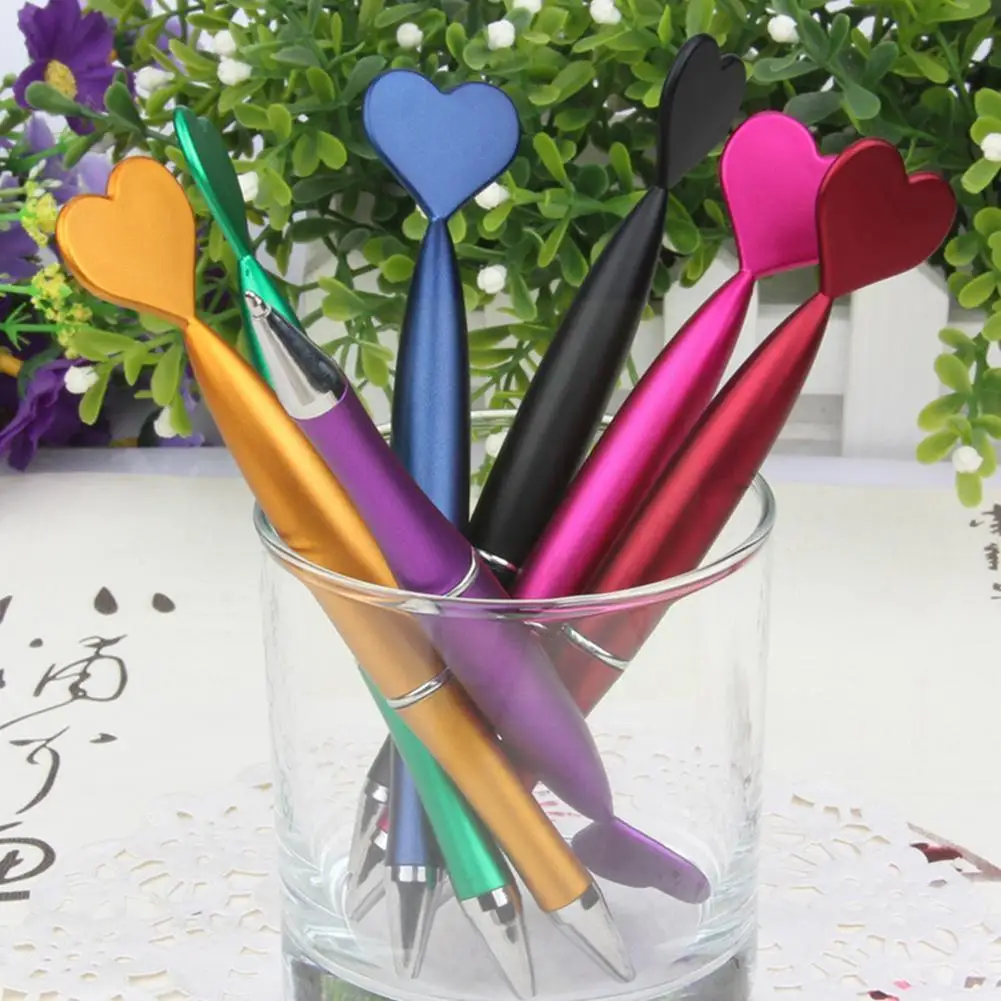 

Mermaid Tail Ballpoint Pen Love Heart Shape 1cm Kawaii Supplies Office School Ballpoint Pens Novelty Pens Statione G3u7