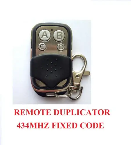 

FLO1 FLO2 FLO4 VERY VE garage door remote control duplicator fixed code 434