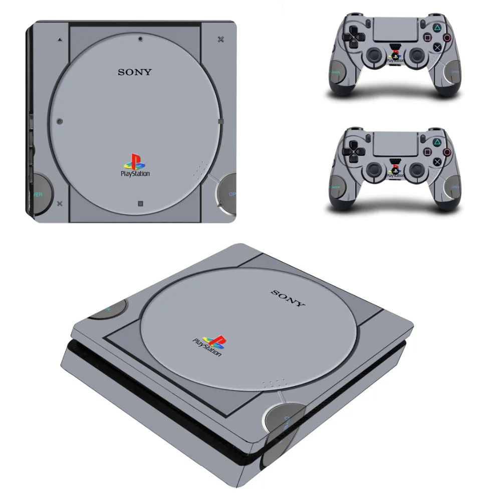Дизайн полное покрытие лицевые панели PS4 тонкая кожа Наклейка для playstation 4 консоль и контроллер PS4 тонкая наклейка