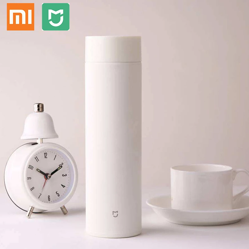 Термос-бутылка xiaomi mijia 500 мл Термокружка тепловая вакуумная кружка 12 часов