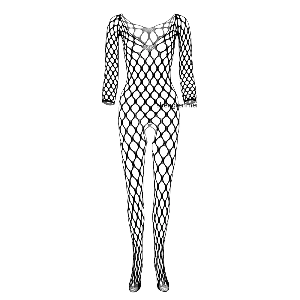 Нижнее белье мужское с дырками сетчатая ночная рубашка без выреза для взрослых